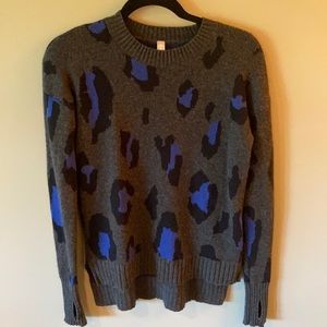 Athleta Animal Print Sweater